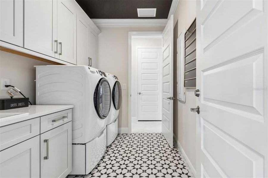 Furnished interior view inside a new home in Grand Park, Sarasota (Image 27).