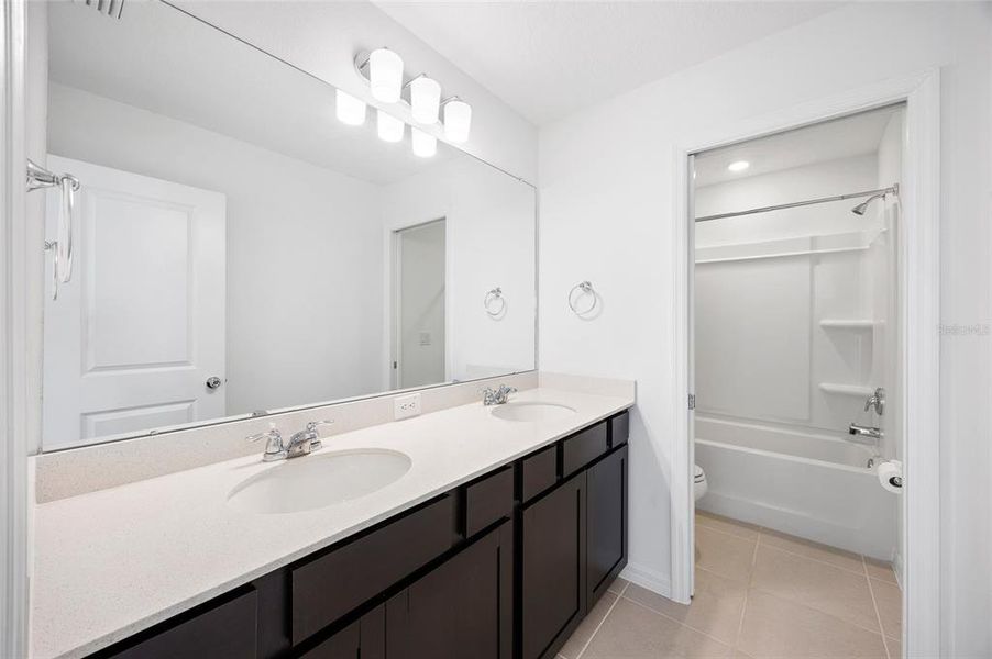 Furnished interior view inside a new home in , Land O' Lakes (Image 8).