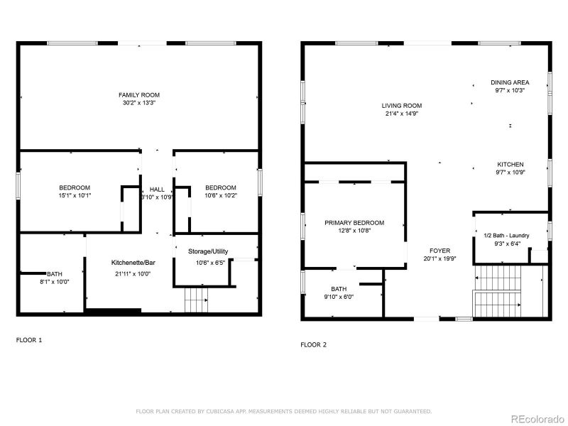 2D floor plan layout of this home in , Westcliffe, CO (Image 3). 2D floor plan layout of this home in , Westcliffe, CO (Image 3).