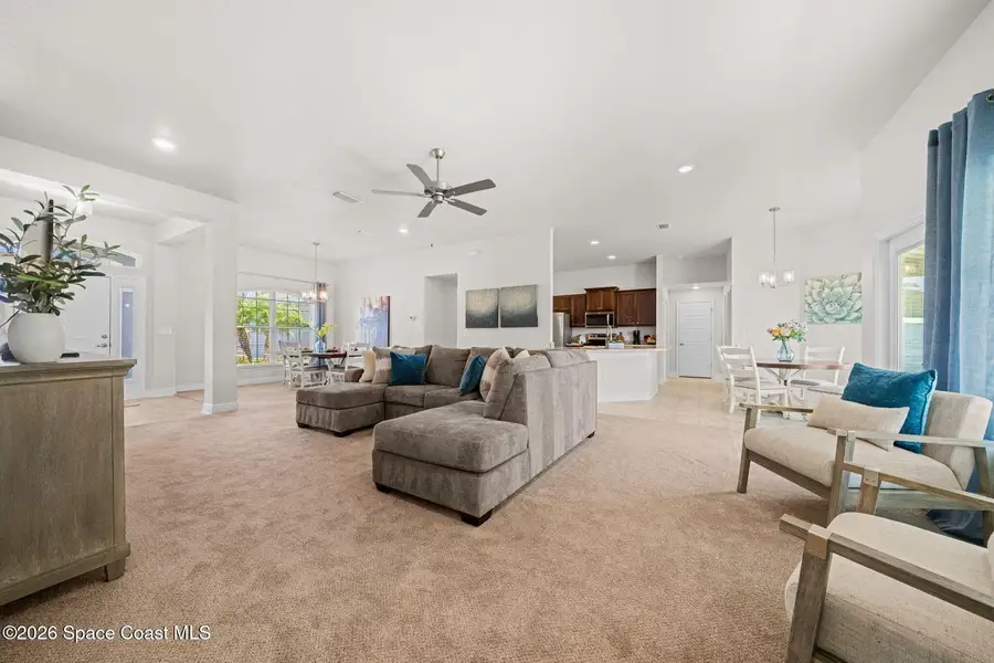Furnished interior view inside a new home in Palm Bay, Palm Bay (Image 6). Furnished interior view inside a new home in Palm Bay, Palm Bay (Image 6).