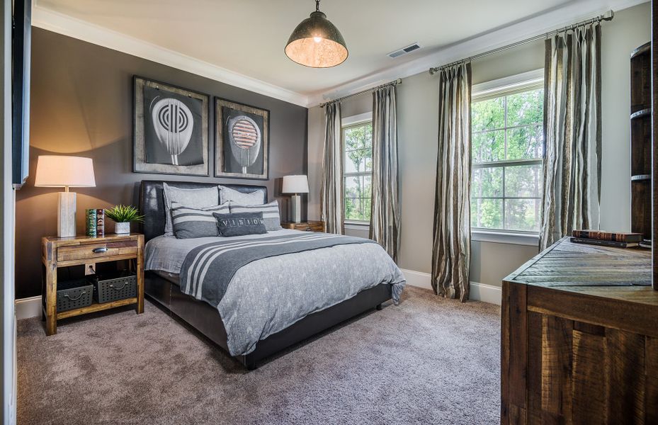 Representative furnished interior of a home built from the Worthington by Pulte Homes in The Retreat at Carolina Ridge, Harrisburg (Image 13).