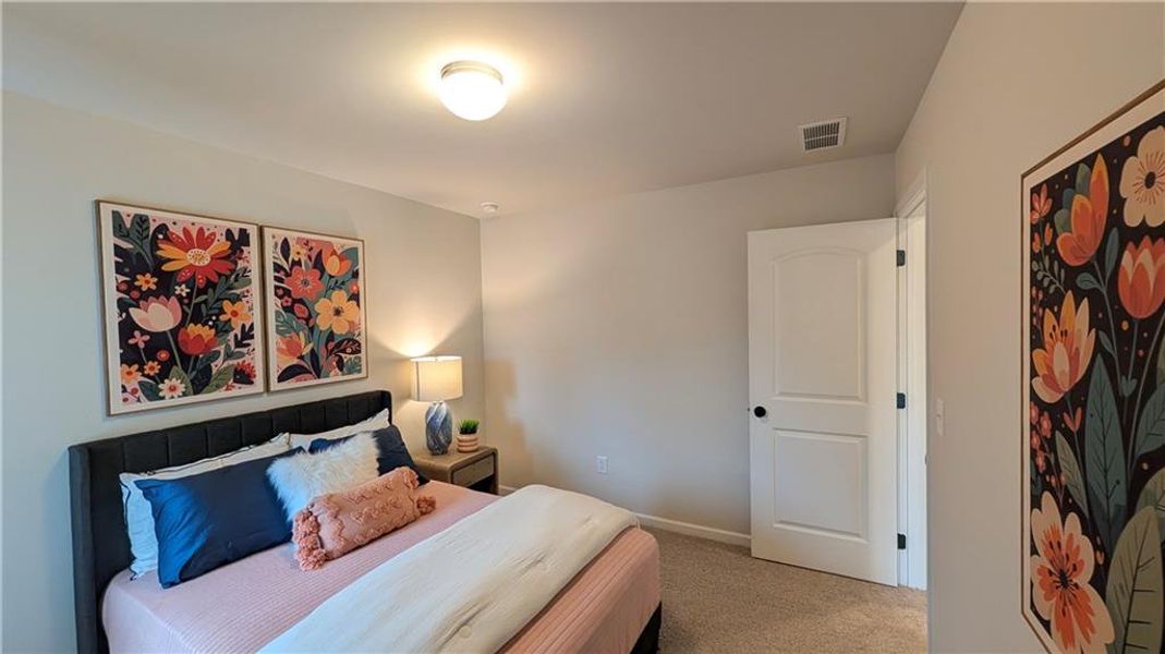 Furnished interior view inside a new home in Owen Preserve, Canton (Image 6).