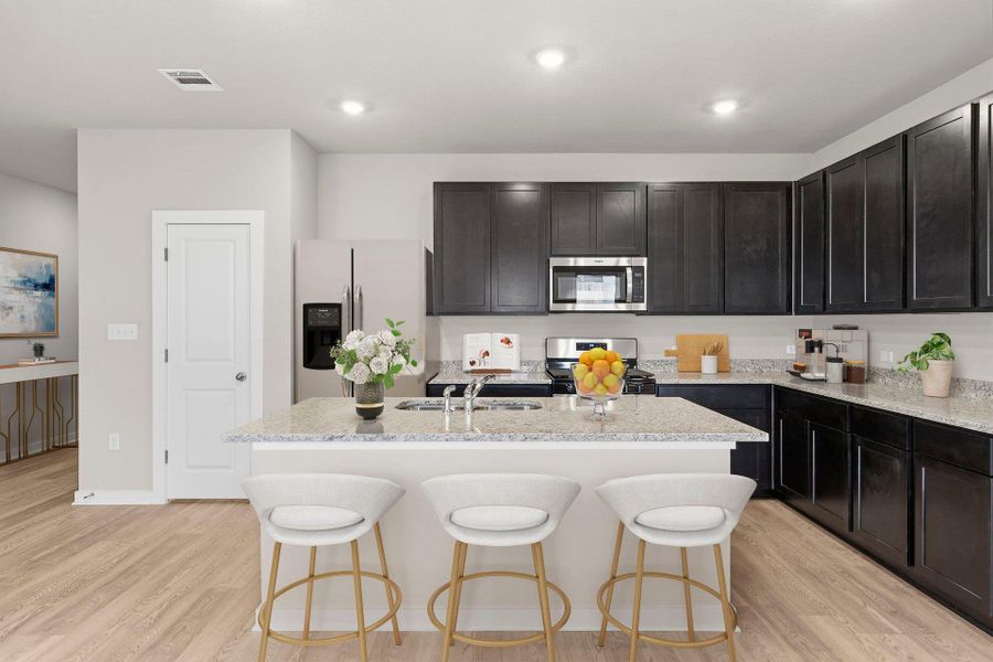 Light & Bright Kitchen - Virtually Staged