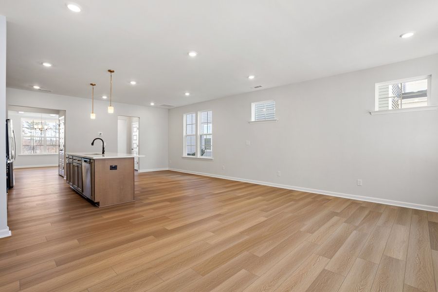 Spacious, unfurnished interior of a new home in Renaissance at White Oak, Garner (Image 20).