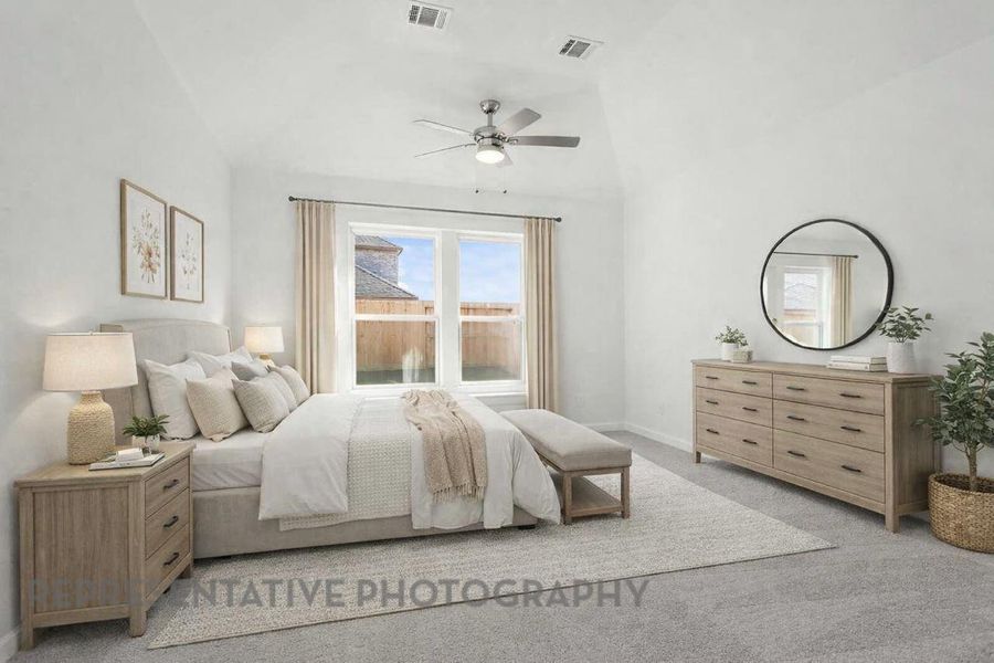 Primary Bedroom - Virtually Staged