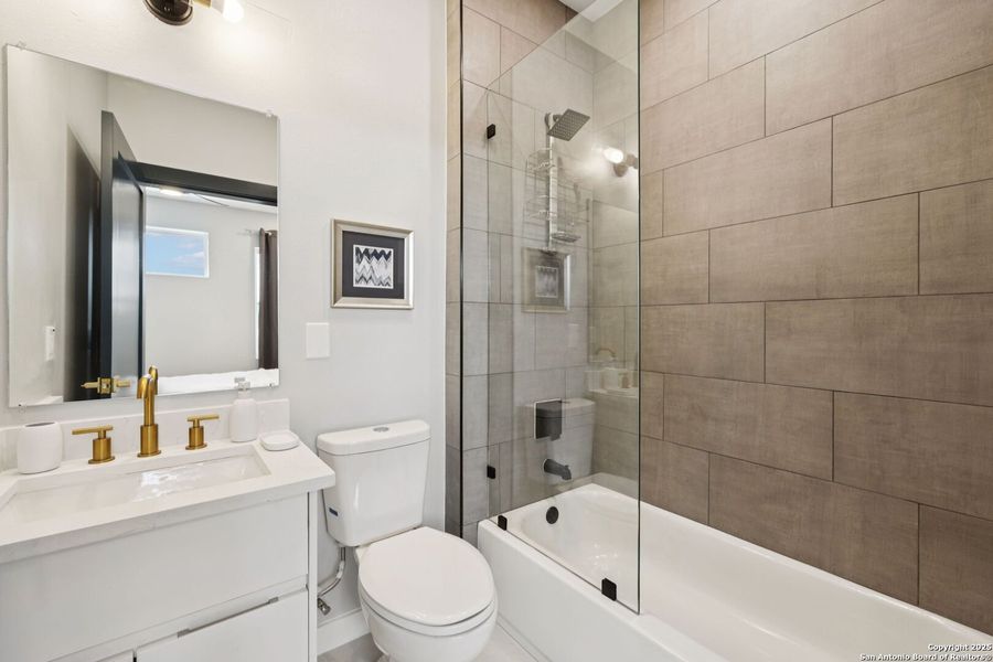 Furnished interior view inside a new home in , San Antonio (Image 14).