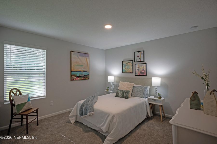 Furnished interior view inside a new home in , Jacksonville (Image 38).