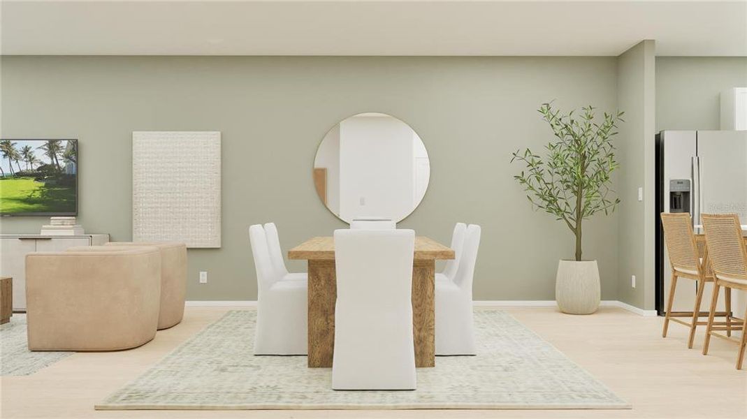 Furnished interior view inside a new home in , St. Cloud (Image 10). Furnished interior view inside a new home in , St. Cloud (Image 10).