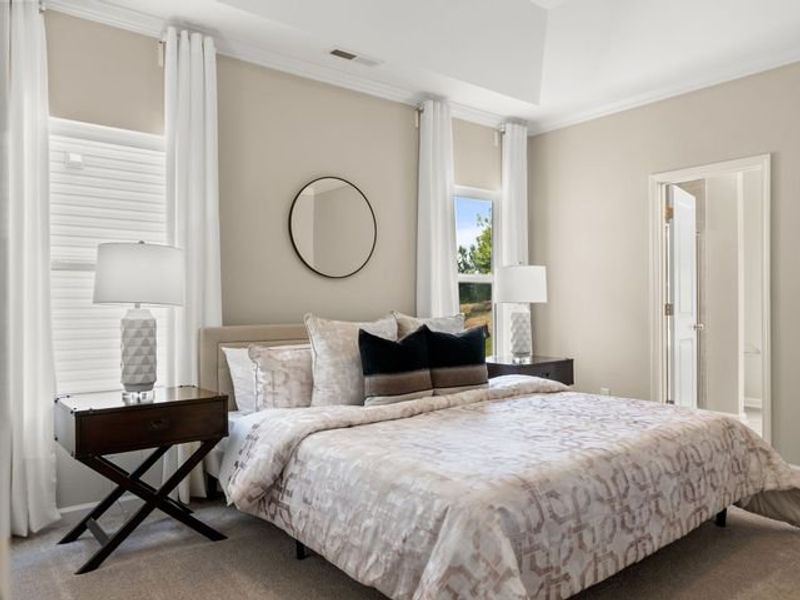 Representative furnished interior of a home built from the Grace by True Homes in Edgewater - Cottage Greens, Lancaster (Image 14).