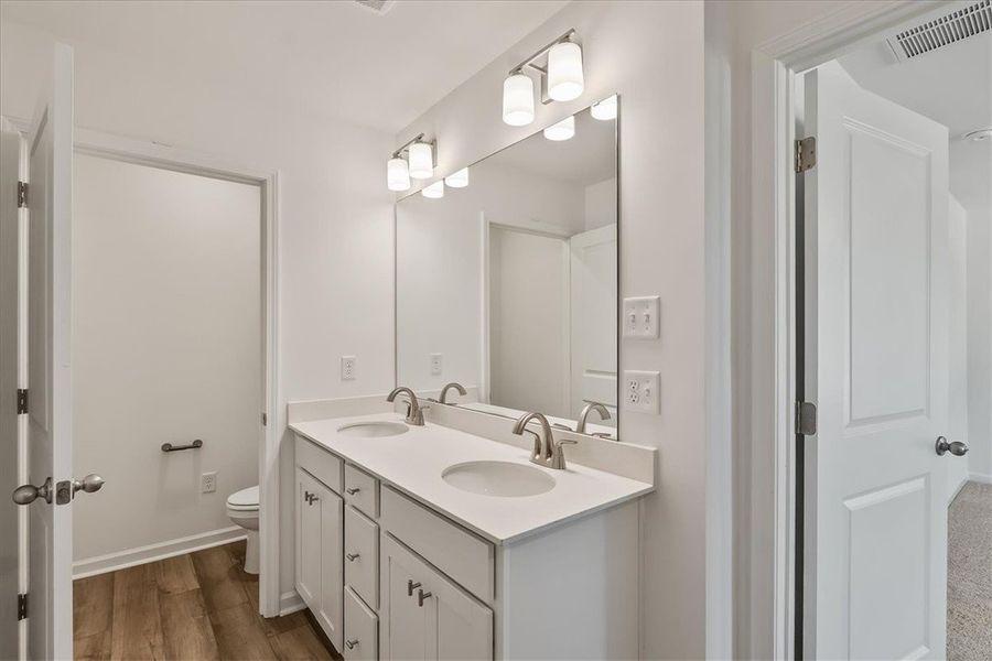Furnished interior view inside a new home in Meece Townhomes, Easley (Image 6).