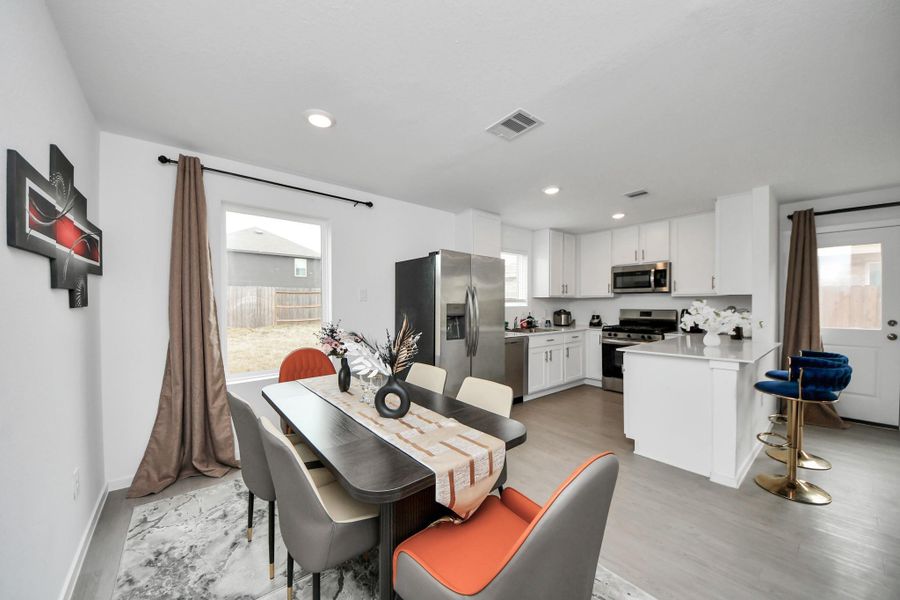 Furnished interior view inside a new home in , Hockley (Image 17).