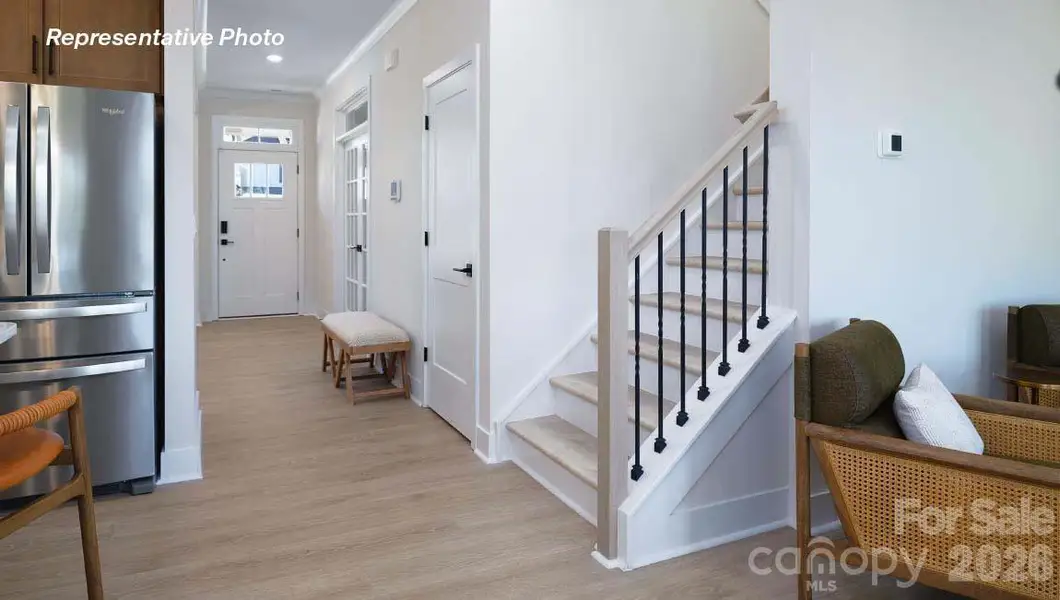 Furnished interior view inside a new home in Westport, York (Image 10).