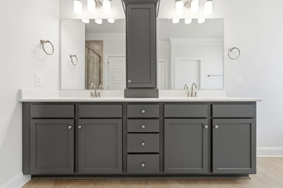 Representative furnished interior of a home built from the Cosmopolitan by Keystone Homes NC in Weybridge, Burlington (Image 59). Representative furnished interior of a home built from the Cosmopolitan by Keystone Homes NC in Weybridge, Burlington (Image 59).