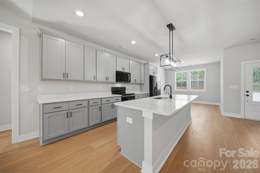 Furnished interior view inside a new home in , Morganton (Image 11).