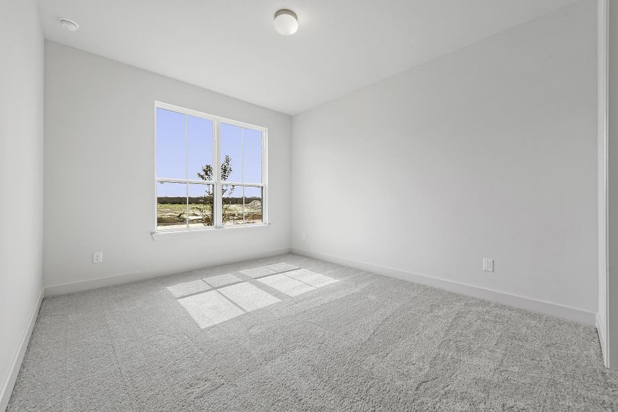 Spacious, unfurnished interior of a new home in Bridgeland, Cypress (Image 14).