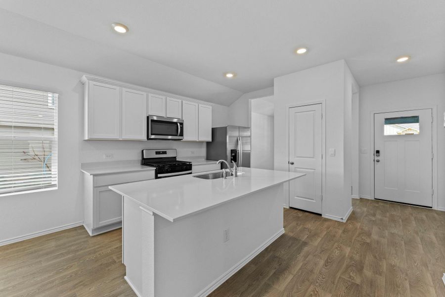 Furnished interior view inside a new home in Talavera, Kyle (Image 5).