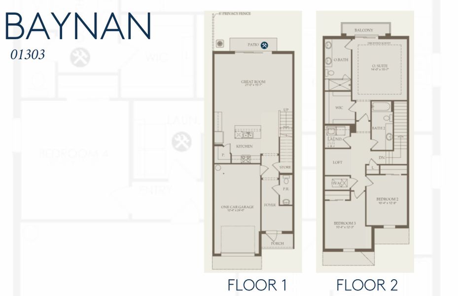 2D floor plan layout of this home in Coral Edge, Margate, FL (Image 3).