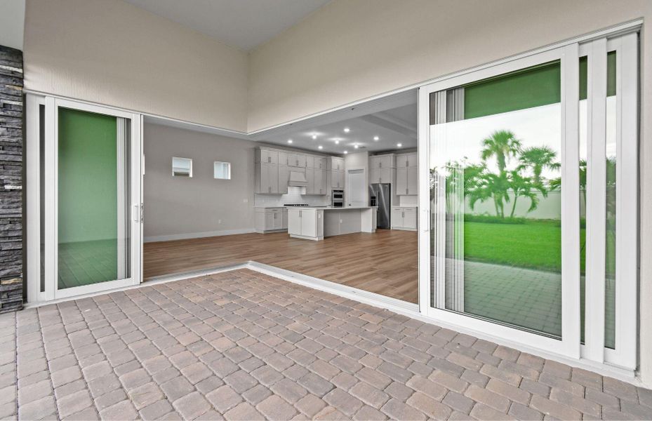 Furnished interior view inside a new home in Avondale at Avenir, Palm Beach Gardens (Image 7).