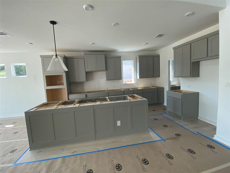 In-progress construction of a new home in Sauls Ranch East, Round Rock, TX (Image 7).
