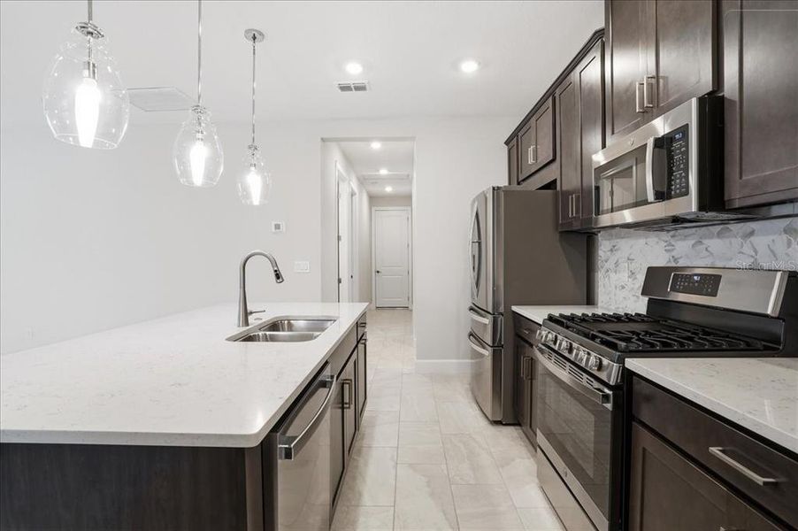 Furnished interior view inside a new home in , Palmetto (Image 9).