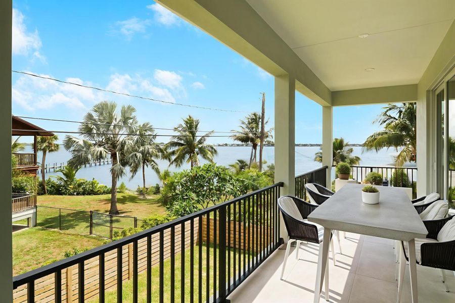 Exterior details and patio area of a home in , Jensen Beach (Image 31).