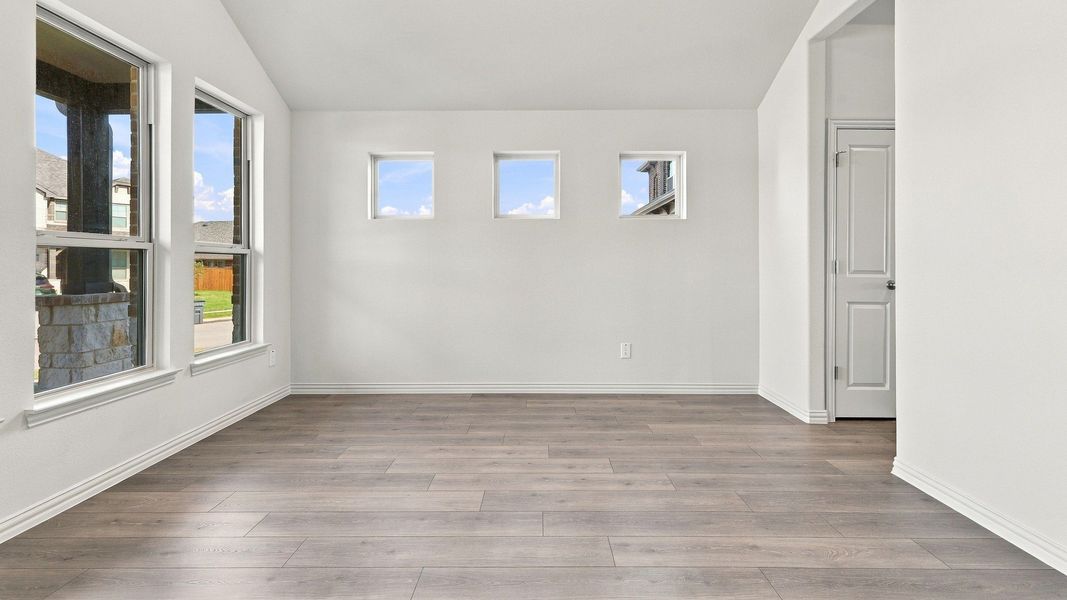 Furnished interior view inside a new home in The Oaks, Red Oak (Image 14).