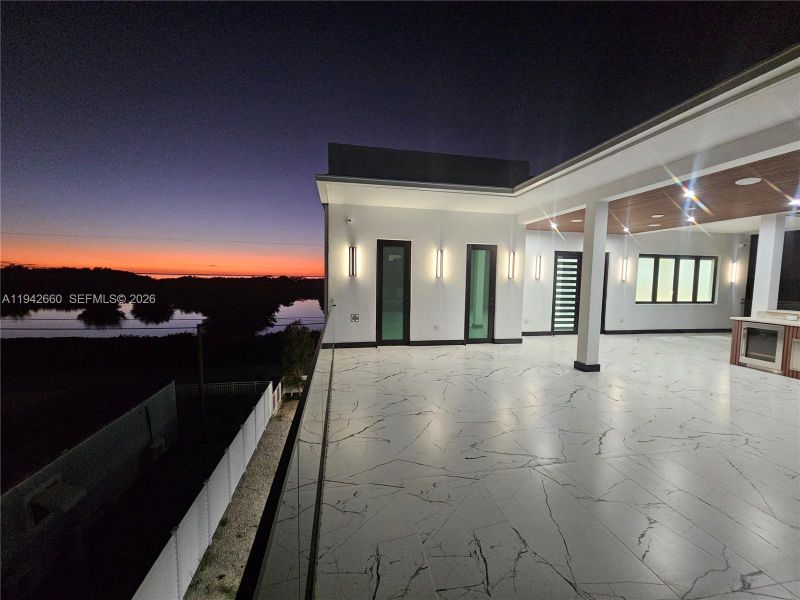 Exterior details and patio area of a home in , Key Largo (Image 44).
