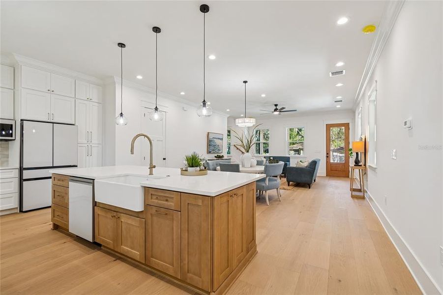 Furnished interior view inside a new home in , Tampa (Image 6). Furnished interior view inside a new home in , Tampa (Image 6).