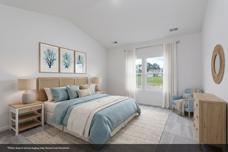 Furnished interior view inside a new home in Jordan Grove, Conway (Image 9). Furnished interior view inside a new home in Jordan Grove, Conway (Image 9).