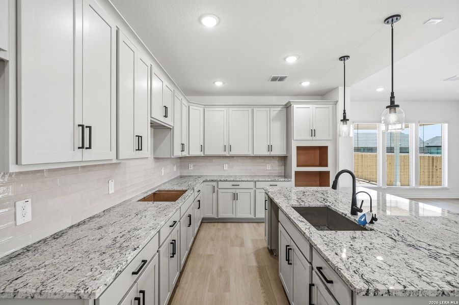 Furnished interior view inside a new home in Bison Ridge, San Antonio (Image 7).