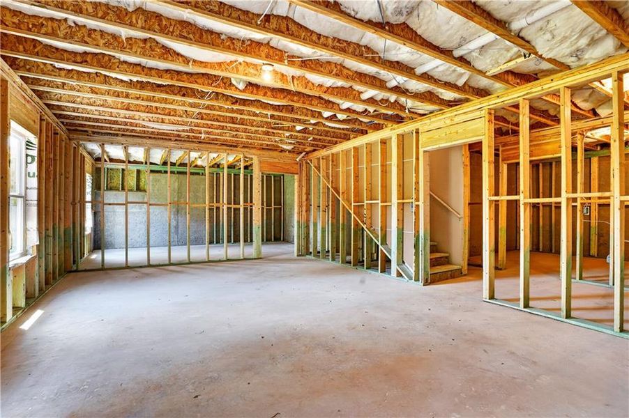 In-progress construction of a new home in Austin Ridge, Commerce, GA (Image 39).
