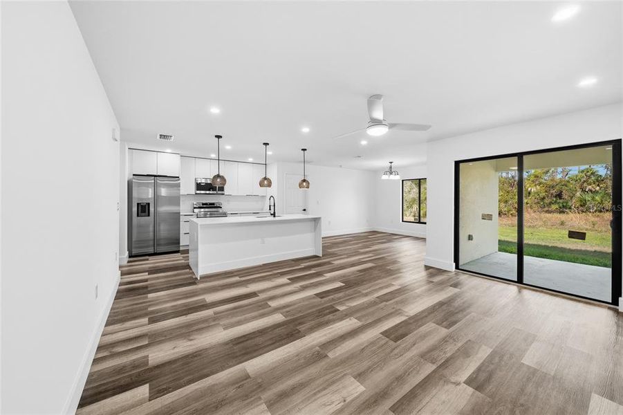 Spacious, unfurnished interior of a new home in , Port Charlotte (Image 15). Spacious, unfurnished interior of a new home in , Port Charlotte (Image 15).