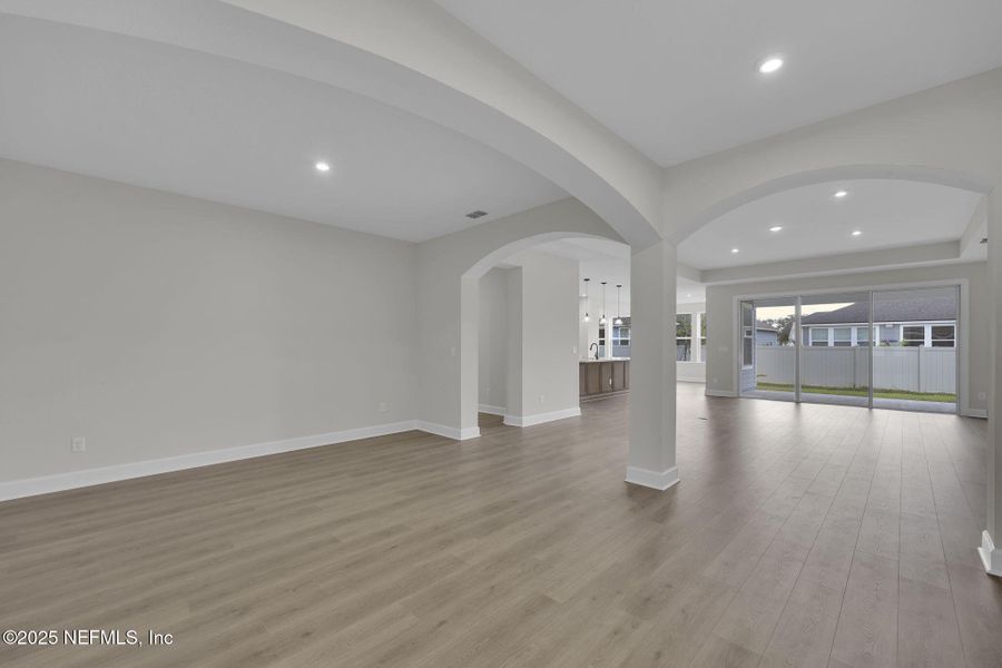 Spacious, unfurnished interior of a new home in Trailmark - Phase 6, St. Augustine (Image 47).