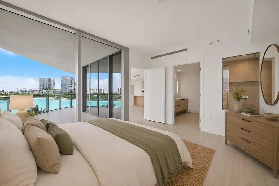 Furnished interior view inside a new home in , Miami (Image 16). Furnished interior view inside a new home in , Miami (Image 16).
