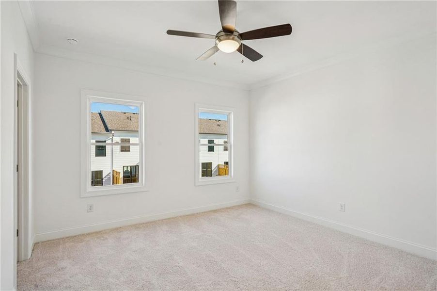 Spacious, unfurnished interior of a new home in Millcroft Townhomes, Buford (Image 20).
