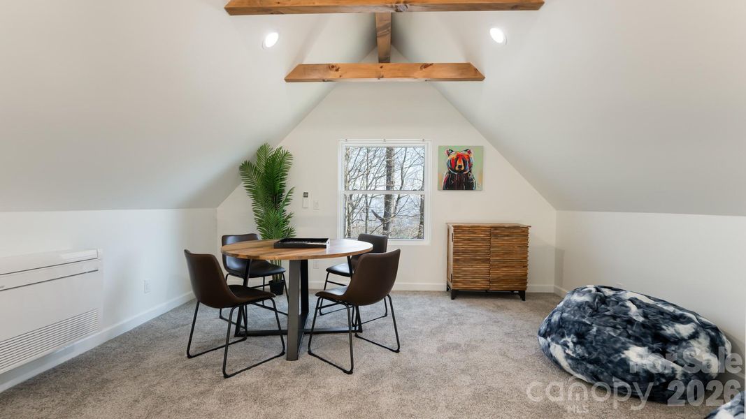 Furnished interior view inside a new home in , Waynesville (Image 26).