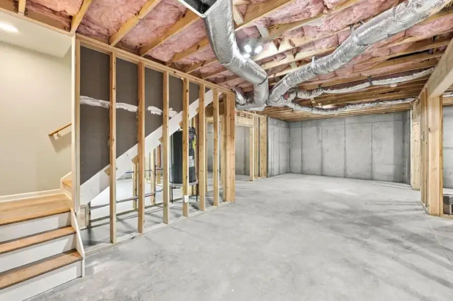 In-progress construction of a new home in , Lula, GA (Image 48).