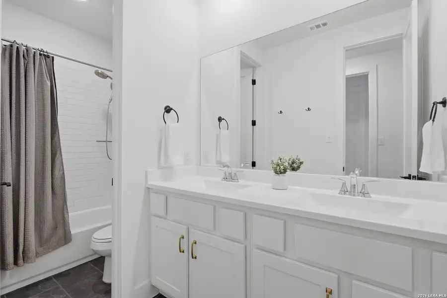 Furnished interior view inside a new home in Davis Ranch, San Antonio (Image 11).