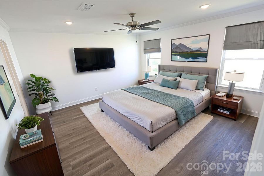 Furnished interior view inside a new home in , Denver (Image 6).