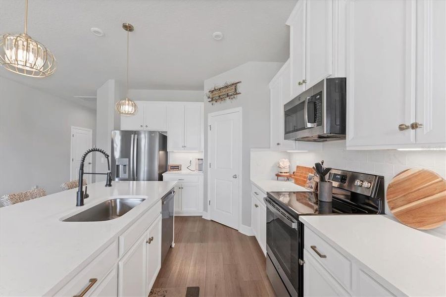 Furnished interior view inside a new home in , Parrish (Image 25).