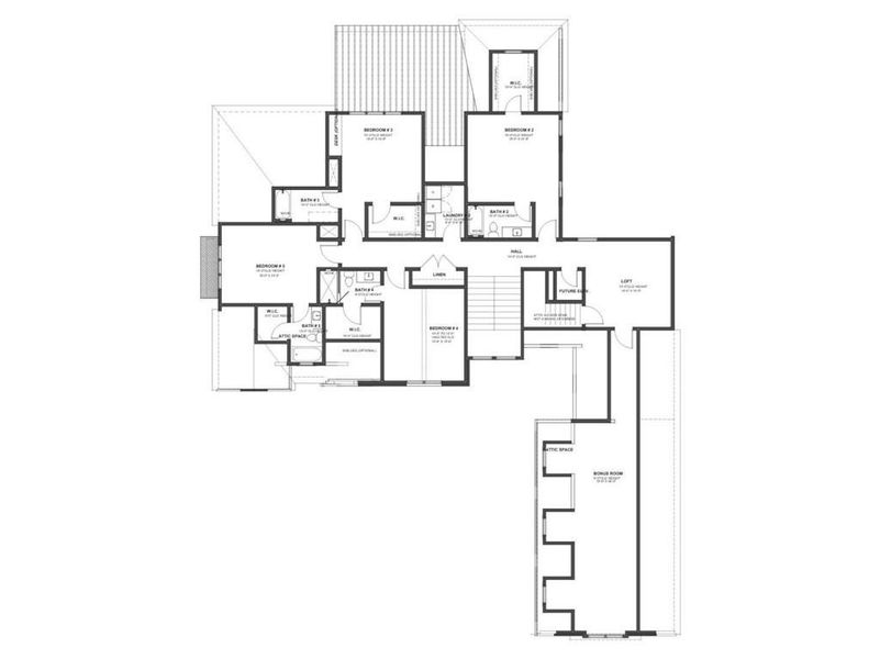 2D floor plan layout of this home in , Milton, GA (Image 5).