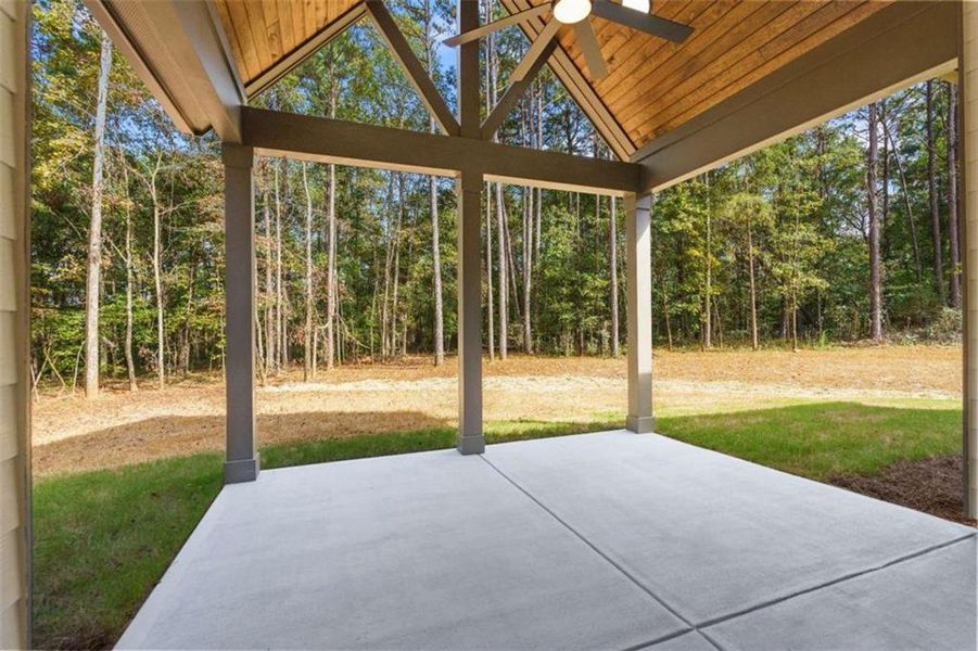 Exterior details and patio area of a home in , Jenkinsburg (Image 4).