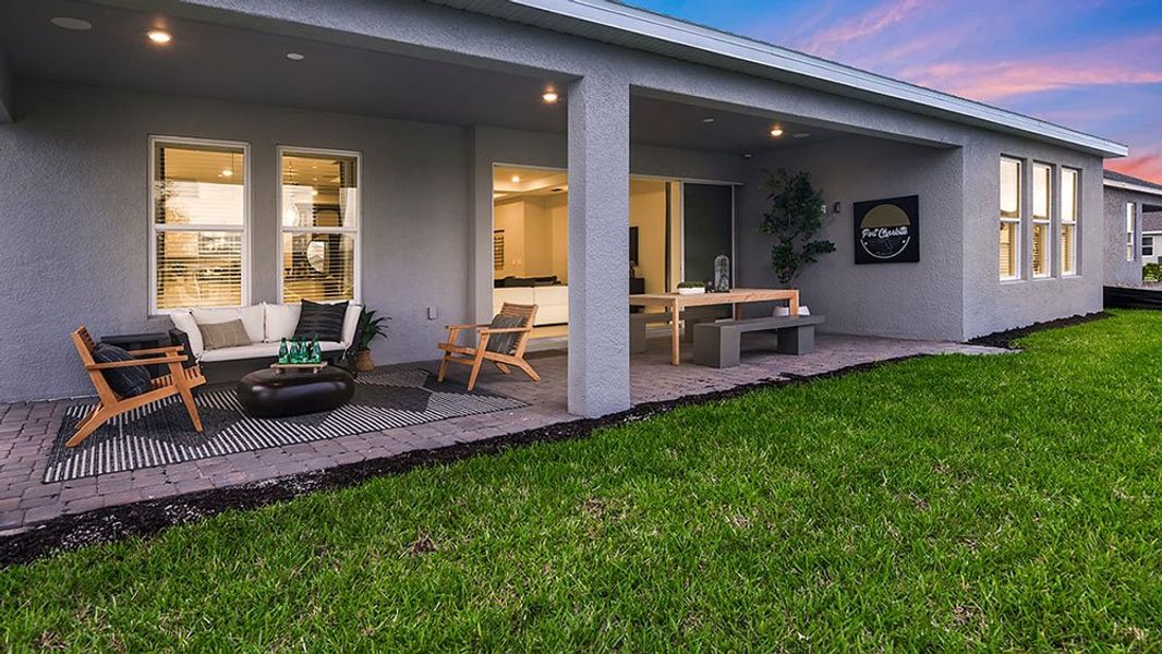 Representative exterior details of a home built from the Amelia by Taylor Morrison in Windward Preserve, Cocoa (Image 4).