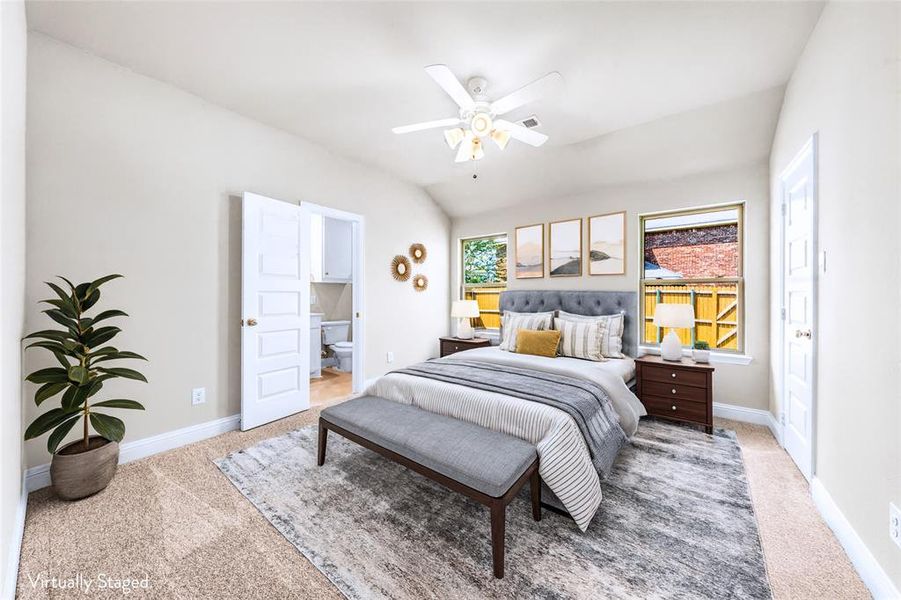 Furnished interior view inside a new home in Bridgepoint, Greenville (Image 4). Furnished interior view inside a new home in Bridgepoint, Greenville (Image 4).