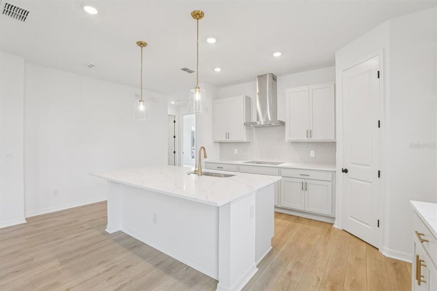Furnished interior view inside a new home in Weslyn Park Single Family, St. Cloud (Image 6).