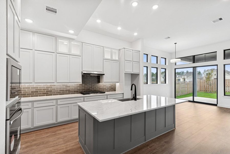 Furnished interior view inside a new home in Colton 45' Homesites, Todd Mission (Image 12). Furnished interior view inside a new home in Colton 45' Homesites, Todd Mission (Image 12).