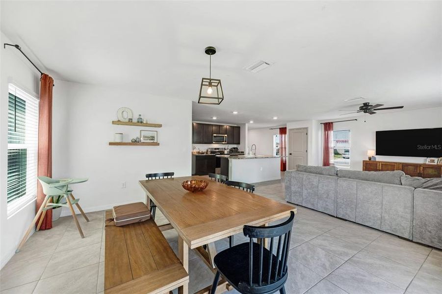 Furnished interior view inside a new home in Harvest Ridge, Zephyrhills (Image 39).
