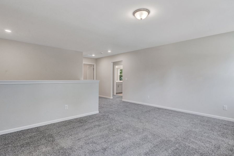 Representative unfurnished interior of a home built from the The Stonecrest by Smith Family Homes in Ramsey Landing, Rincon (Image 33).