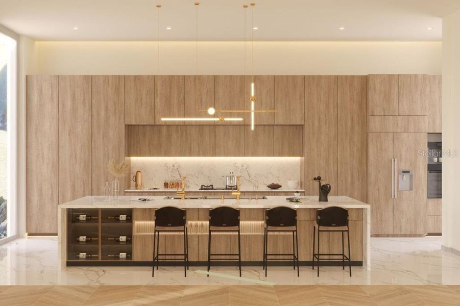 Furnished interior view inside a new home in , Sarasota (Image 6).