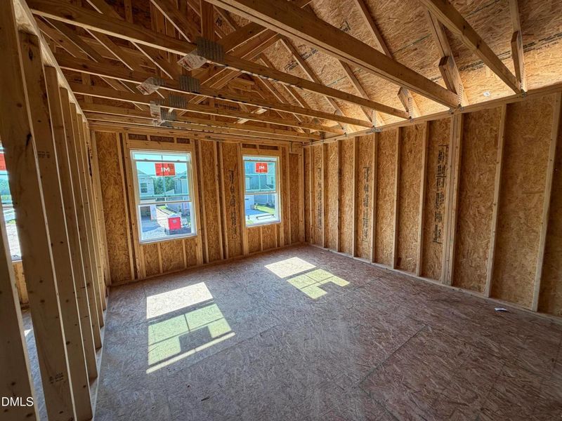 In-progress construction of a new home in Wendell Ridge, Wendell, NC (Image 36).